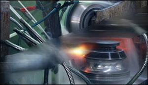 line of high frequency welding pipe