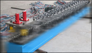 line of garage door machine