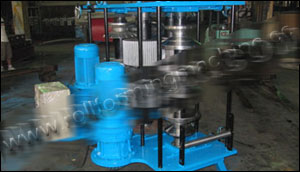 Control panel on hydraulic bending machine