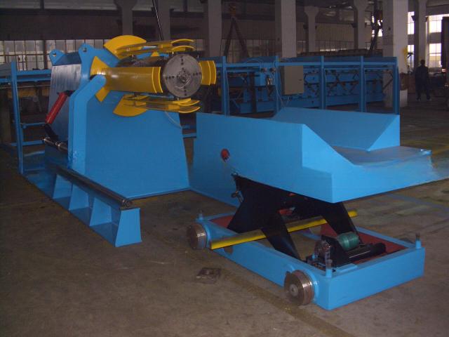 10 Ton Hydraulic electrial drive de-coiler