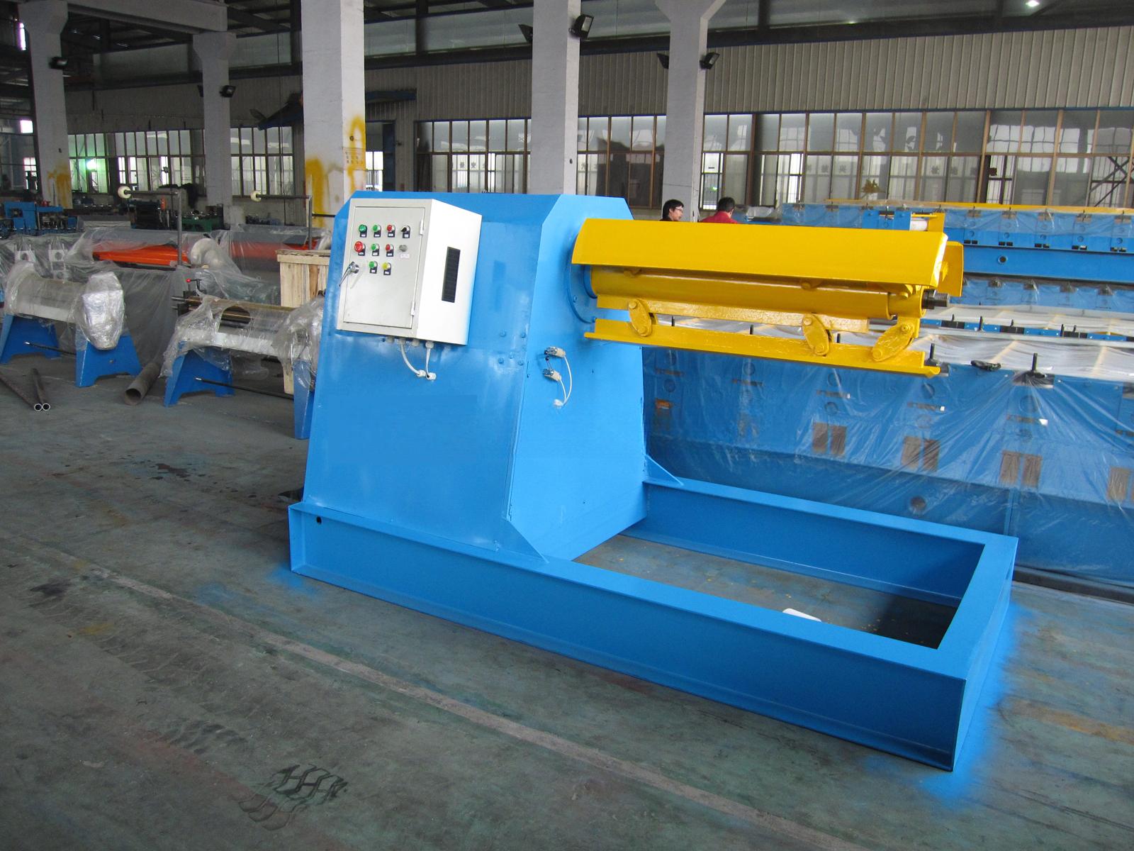 5 ton hydraulic electrical drive decoiler