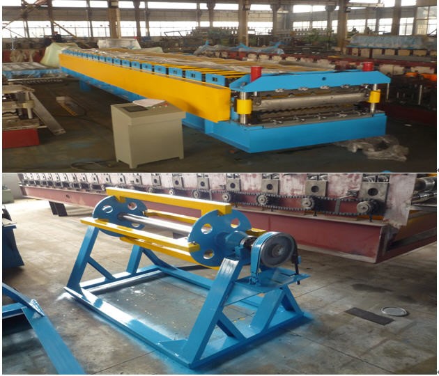 two layers panels making machine