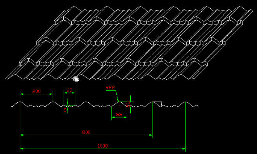 custom roof panel profiles