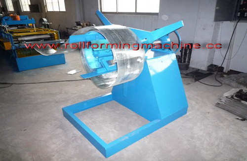 decoiler for cold roll forming machine