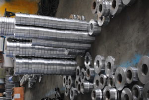 Cold roll forming machine material