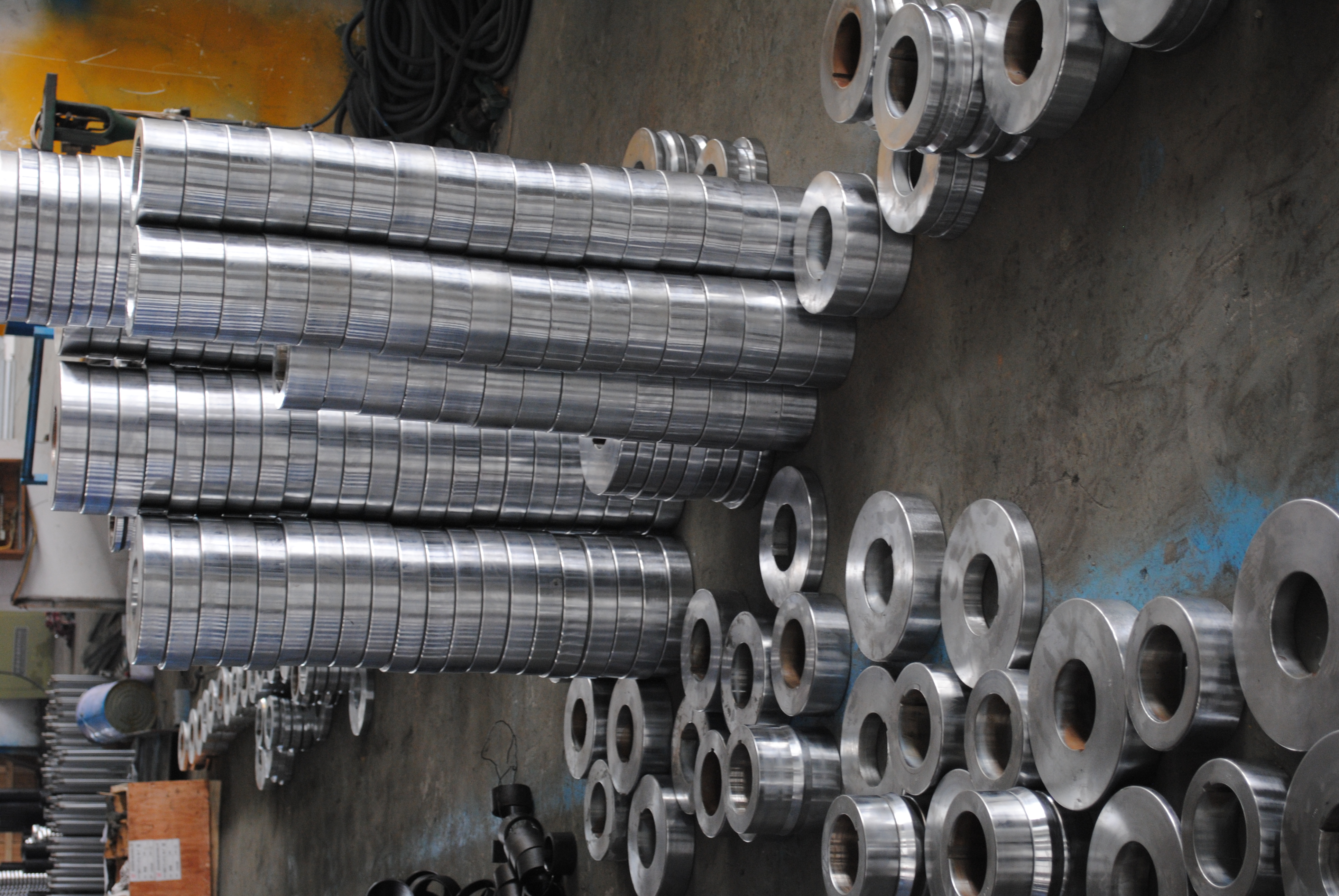 Cold roll forming machine material