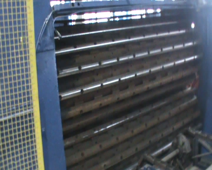 another side of  culvert forming machine