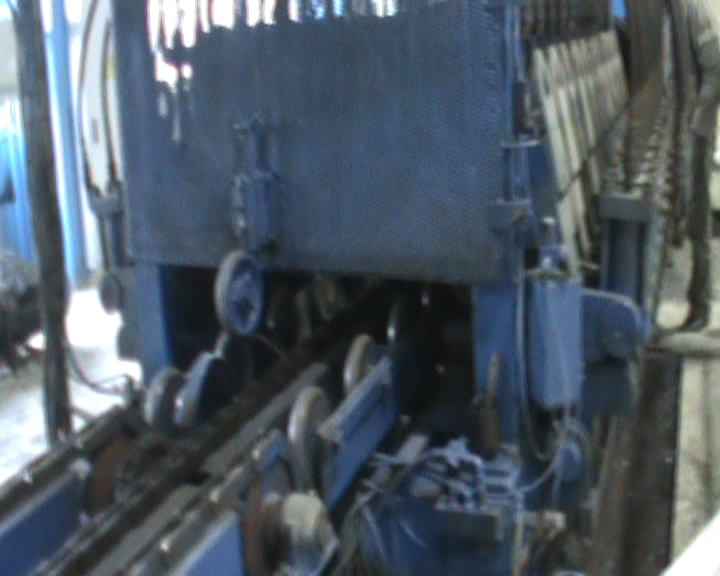 forming part of culvert forming machine