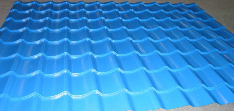 steel tile panel final product