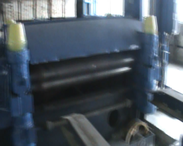 transfer system of culvert forming machine