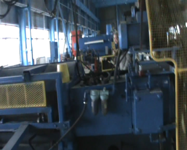 transfer of culvert forming machine