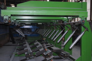 green color decoiler for forming machine