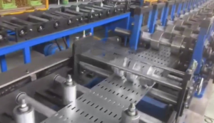 details of the cable tray machine
